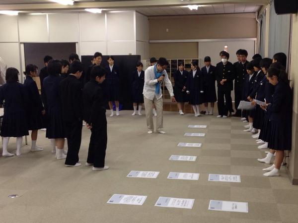 スーパー・プロフェッショナル・ハイスクールの様子（県岐商、10/27）