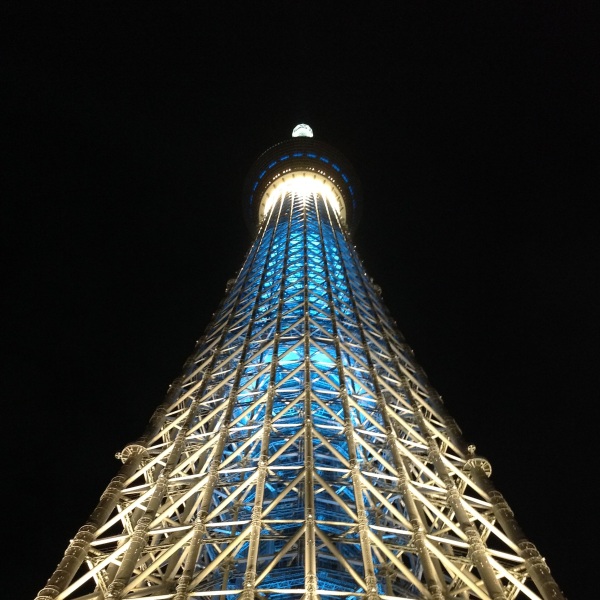 浅草橋から自転車で、あの塔へ行く