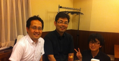 文房具メーカーのお二人と、発想力を刺激しあう