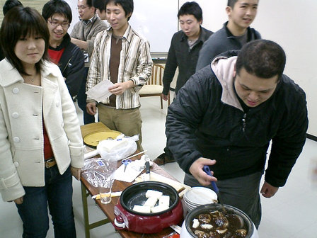 MMJ27、店主自らが振舞うお汁粉。餅がうまい！