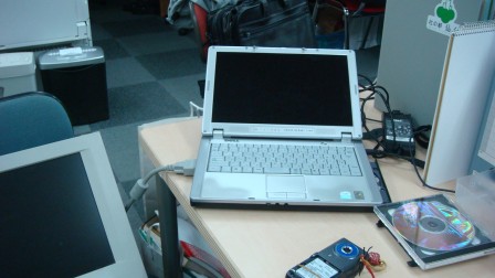 いままでありがとう、DELL ノートPC