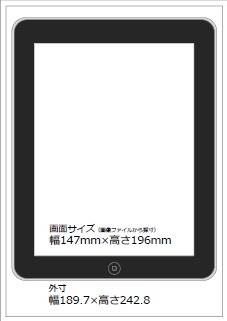 iPad画面サイズ