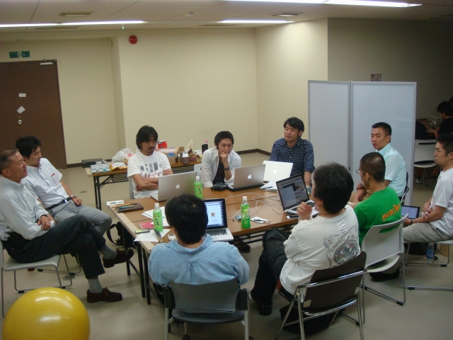 Fandroidの会議5時間、アイデア創発分室の撤収、第二フェーズへ、野崎さんの胴上げ、そして畠山ワールド